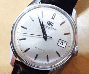IWCのペラトン自動巻き時計