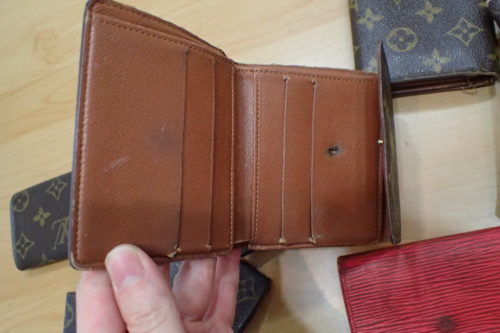 ルイヴィトンの財布の内装