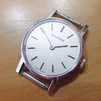 ジャガールクルトの手巻き時計