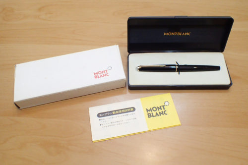 モンブラン(MONTBLANC)のヴィンテージ万年筆、ペン先K14の買取とご紹介 