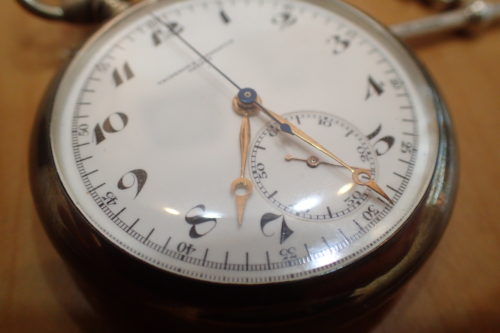 ヴァシュロン・コンスタンタンの懐中時計の文字盤